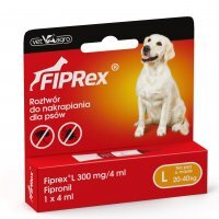Fiprex L Roztwór do nakrapiania dla psa 20-40 kg 4 ml 1 tuba