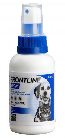 Frontline Spray Preparat przeciwpchelny dla zwierząt 100 ml