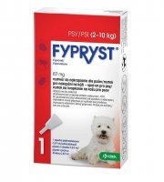Fypryst 67 mg Roztwór do nakrapiania dla psów 2-10 kg 1 pipeta