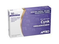 APTEO Cynk organiczny 30 tabl.