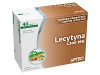 APTEO Lecytyna 1200 mg 40 kaps.