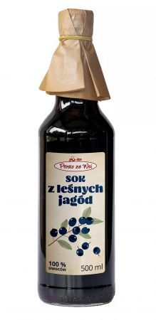 Sok z Leśnych Jagód 500 ml