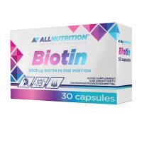 ALLNUTRITION Biotin 5 mg 30 kapsułek