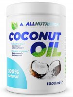 ALLNUTRITION COCONUT OIL UNREFINED Olej kokosowy nierafinowany 1000 ml