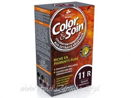 COLOR & SOIN Farba do włosów 11R Czerwono-fioletowy 135 ml