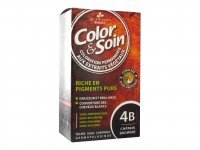 COLOR & SOIN Farba do włosów 4B Kasztanowy brąz 135 ml