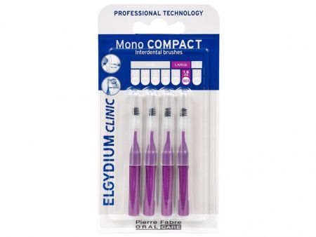 Elgydium szczoteczki międzyzębowe Clinic Mono Compact ISO 5 - purpurowa 1,8mm