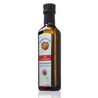 INDIA COSMETICS SKARBY POLESIA Naturalny olej z ostropestu tłoczony na zimno 250 ml