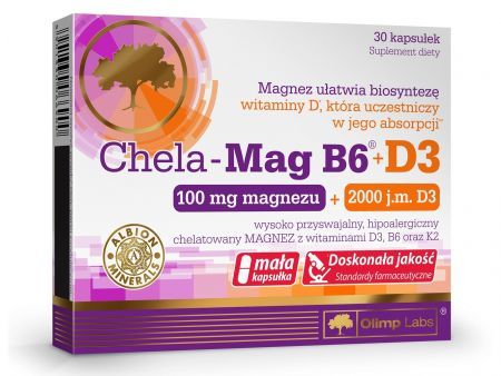 Olimp Chela-Mag B6 + D3 30 kaps.