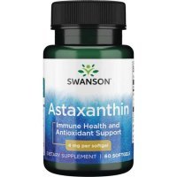 Swanson Astaksantyna (Astaxanthin) 4mg - 60 kapsułek