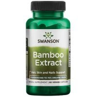 SWANSON Bamboo ekstrakt 60 kapsułek