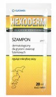 Hexoderm Szampon dermatologiczny dla gryzoni saszetka 20 ml - 1 sztuka