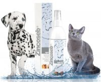 Zincoseb Spray Preparat do skóry łojotokowej dla psów i kotów 200 ml