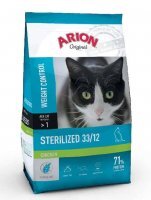 ARION Original Cat Sterilized 33/12 Chicken Karma dla kotów 2 kg