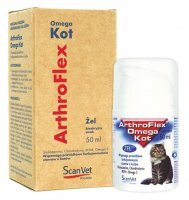 ArthroFlex Omega Preparat wspomagający pracę stawów dla kotów żel 50 ml