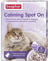 Calming Spot On Preparat uspokajający dla kotów 3 x 0,4 ml