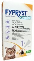 Fypryst Combo 50 mg/60 mg Roztwór do nakrapiania dla kota 1 pipeta