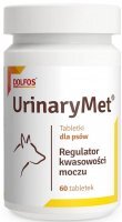 UrinaryMet Preparat wspomagający funkcjonowanie układu moczowego u psów 60 tabletek