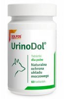 Dolfos Urinodol Dog Preparat wspierający układ moczowy psa i kota 60 tabletek