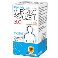 Royal Jelly Mleczko Pszczele 300 45 tabletek do ssania