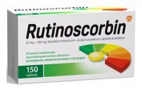 Rutinoscorbin 150 tabletek powlekanych