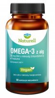 NATURELL Omega-3 z alg 90 kapsułek