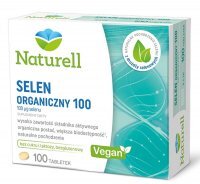 NATURELL Selen Organiczny 100 mcg 100 tabletek