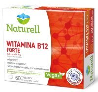 NATURELL Witamina B12 Forte 60 tabletek do ssania