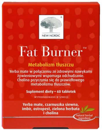 NEW NORDIC Fat Burner 60 tabletek