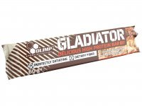 Olimp sport Gladiator Hi Protein Bar karmel z orzeszkami ziemnymi 60 g