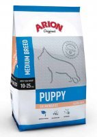 ARION Original Puppy Medium Breed Salmon & Rice Karma dla psów 3 kg