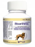 Bioarthrex Preparat wspierający stawy dla psów 75 tabletek