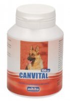 Canvital Preparat wspomagający kondycję i witalność psów 150 tabletek