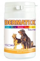 Dermatex Preparat wzmacniający sierść psów 150 tabletek
