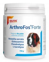 Dolfos ArthroFos Forte Preparat wspomagający pracę stawów dla psów 700 g