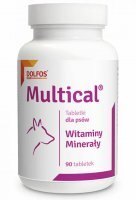 Dolfos Multical Kompleks witamin dla psów 90 tabletek