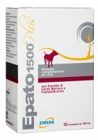 Epato 1500 Plus Preparat wspomagający funkcje wątroby dla psów 32 tabletki
