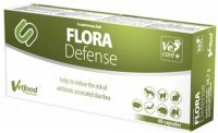 Flora Defense Synbiotyk dla zwierząt 60 kapsułek