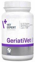 GeriatiVet Dog 350 mg Preparat wspomagający dla starszych psów ras małych i średnich 45 tabletek