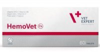 HemoVet Dog 67 mg Preparat wspomagający dla psów z objawami niedokrwistości 60 tabletek