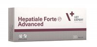 Hepatiale Forte Advanced Preparat wspomagający funkcje wątroby dla psów i kotów 30 tabletek