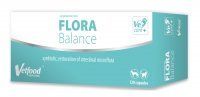 Flora Balance Preparat wspierający pracę przewodu pokarmowego psów i kotów 120 kapsułek
