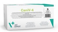 Test VetExpert Rapid CaniV-4 Test do szybkiej diagnostyki 5 sztuk