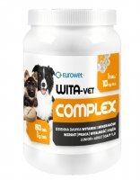 Wita-Vet Ca/P=1,3 Preparat uzupełniający dla psów 80 tabletek