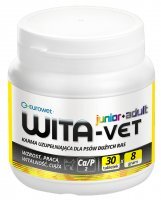 Wita-Vet Ca/P=2 Preparat uzupełniający dla psów dużych ras 30 tabletek