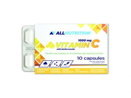 ALLNUTRITION Vitamin C 1000 mg z bioflawonoidami 10 kapsułek
