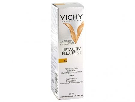 VICHY LIFTACTIV FLEXITEINT Podkład liftingująco-przeciwzmarszczkowy do skóry dojrzałej 35 Sand 30 ml