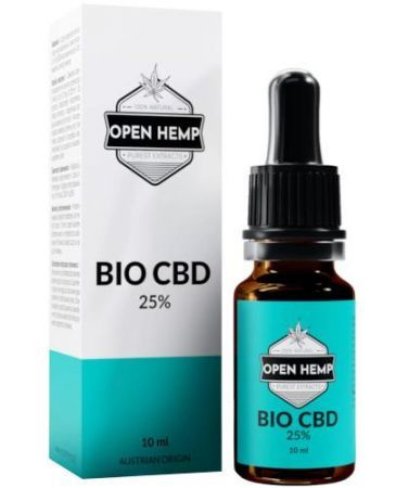 OPEN HEMP Bio CBD 25% olej 10 ml