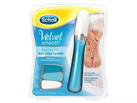 SCHOLL Velvet Smooth Elektroniczny system do pielęgnacji paznokci 1 szt.