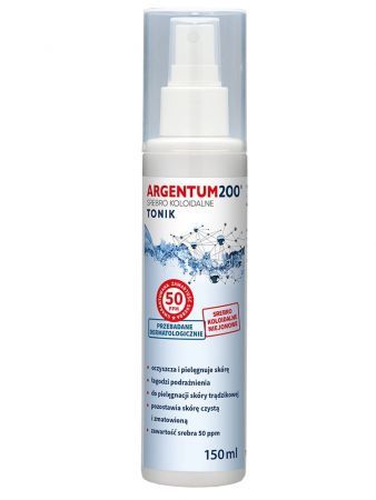 AURA HERBALS Argentum200 (50 ppm) Srebro Koloidalne aerozol 150 ml